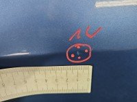 DRZWI PRZÓD LEWE KIEROWCY Chevrolet Lacetti 5d niebieski
