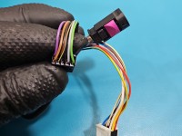 Lusterko prawe Mercedes W222 Europa /składane elektrycznie /8+8+10pin / Przytopiona obudowa / Nie działa dolne podświetlanie...