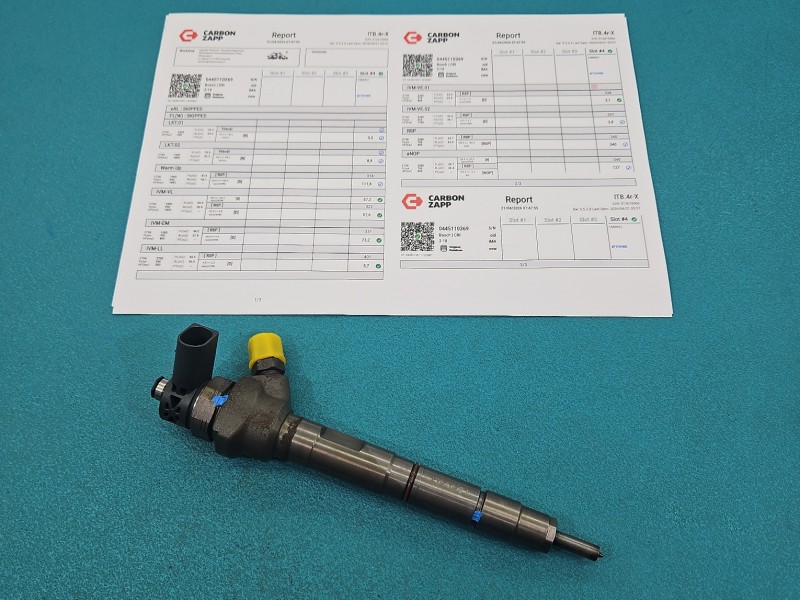 Wtryskiwacz listwa wtryskowa 0445110369, 03L130277J Vw Passat B7 2.0 tdi CFFB 140KM