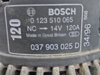 TEST Alternator Audi A3 8L 0123510065, 037903025D 1.8 20V