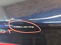 Klapa tył BAGAŻNIKA SZYBA Renault Fluence sedan 4d 472