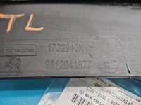 Zaślepka kratka zderzaka lewa atrapa Peugeot 3008 II 9812041877