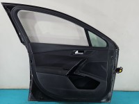 DRZWI PRZÓD LEWE KIEROWCY Peugeot 508 I 10-18 5d czarny KDM