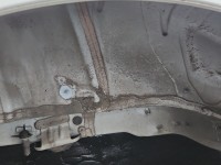 Błotnik tył prawy Mercedes CLA C118 X118 biały 149 ćwiartka