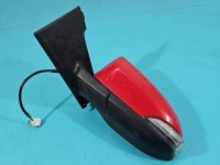 Lusterko lewe pin Toyota Yaris III HB czerwony 3P0 5d europa