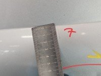 Drzwi przód lewe Toyota Yaris I 5d srebrny 1E7