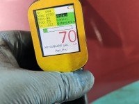 Błotnik przód lewy Opel Agila A I bordowy Z586