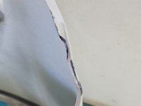 Błotnik przód prawy Toyota Corolla E21 19- biały 040