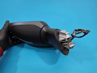 Lusterko lewe Renault Clio V 19- 9pin .rysy, składane elektrycznie CZARNY Tekpn europa