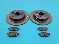 Tarcze hamulcowe tył klocki Suzuki Vitara II 2015- 1.5 16V
