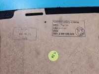 Wykładzina bagażnika podłoga Skoda Fabia III 6V9863463F