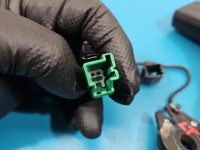 Pas bezpieczeństwa tył lewy Jaguar, Europejska, Zapinki pasów tył 2szt, GX73-613K21-AC, GX73-613K22-AC Jaguar XE X760