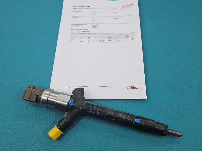 Wtryskiwacz Toyota Rav4 II 00- 23670-27030 2.0 D4D