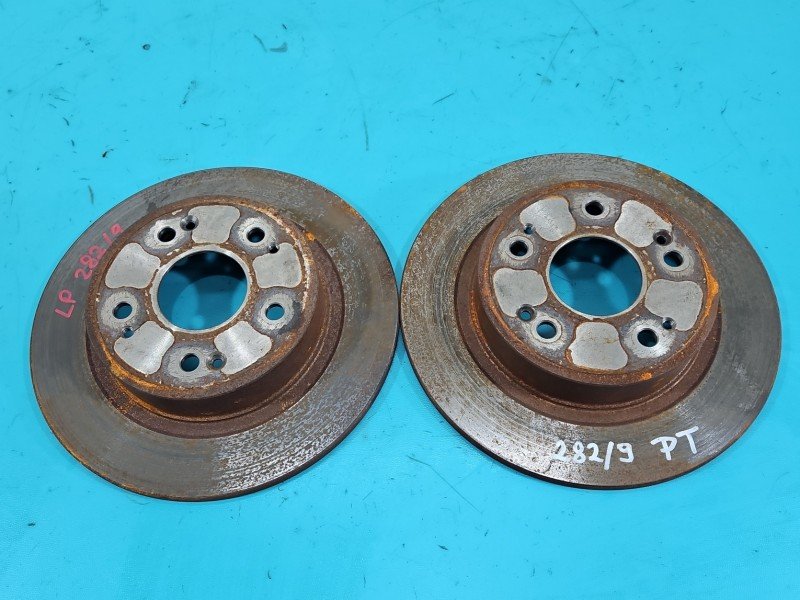 Tarcze hamulcowe tył klocki Honda Accord VIII 08- 2.0 VTEC Tarcze hamulcowe tył klocki Honda Accord VIII 08- 2.0 VTEC