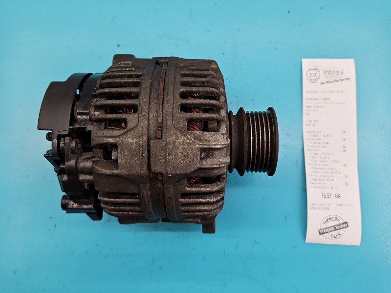 TEST Alternator Audi A2 038903023K, 0124315001 1.4 16V