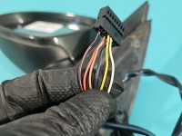 Lusterko lewe Vw Passat B6 otarcia, 6pin CZARNY LC6S europa