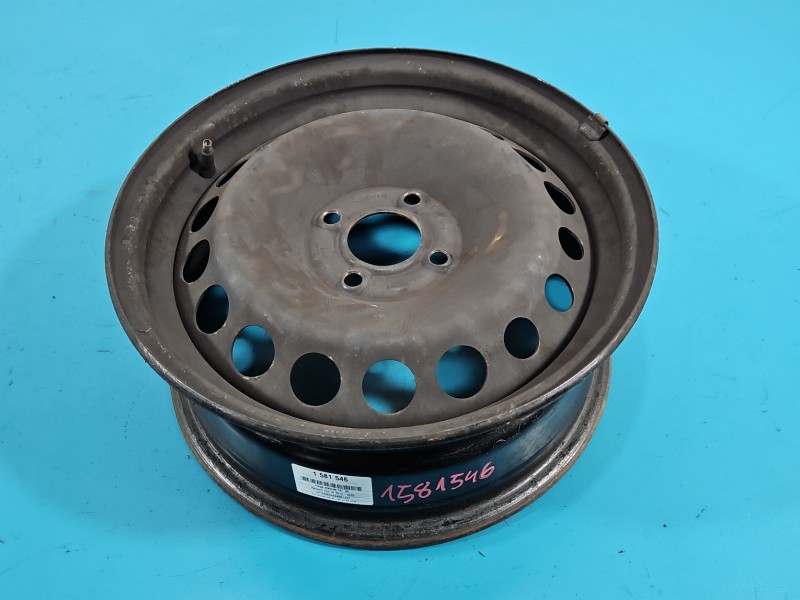 Felga stalowa 15" Renault Clio IV 12-20 Szerokość felgi: 6.0", Rozstaw śrub: 4x100, RENAULT, Kod producenta: rc4, 6Jx15H2...