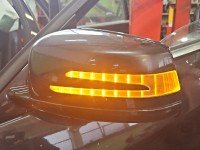 Lusterko lewe pin Mercedes W212 kombi 5d kolor czarny 040U europa