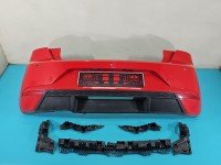 Zderzak tył Seat Ibiza V KJ 6F czerwony LS3H HB