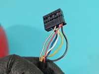 Lusterko lewe Skoda Octavia III elektryczny, Europejska, Kod lakieru: LF3K, Regulowane elektrycznie, składane ręcznie 6 pin...