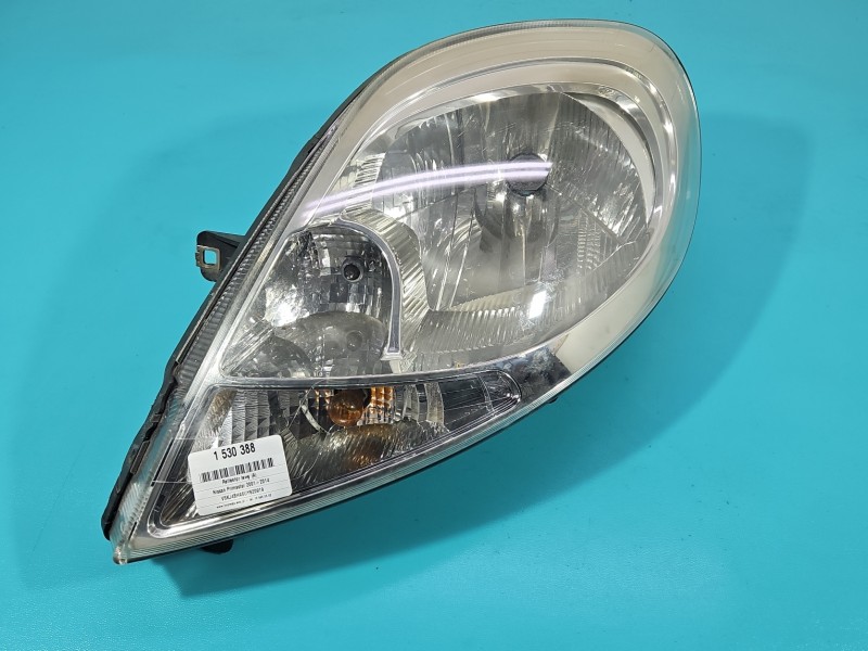 Reflektor lewy lampa przód Nissan Primastar 01-14 EUROPA