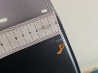 Drzwi tył prawe Skoda Yeti HB 5d szary LF8L