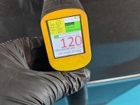 Drzwi tył lewe Vw Passat B6 kombi 5d brązowy LC8Z