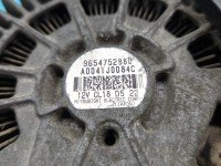 TEST Alternator Peugeot 407 9654752880, A004TJ0084C 2.0 hdi