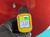 Drzwi tył lewe Toyota Yaris III HB 5d bordowy 3N8