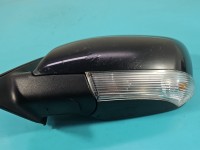 Lusterko lewe Kia Venga elektryczny, Europejska, Kod lakieru: 9F, el. składane 8 pin, łuszczący się lakier bezbarwny europa