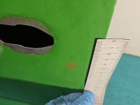 Klapa tył Ford Maverick I 93-99 HB 5d seledynowy