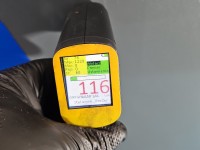 Maska przednia Renault Trafic III szary