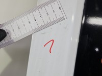 Drzwi tył lewe Ford Transit MK8 13-17 HB 5d biały