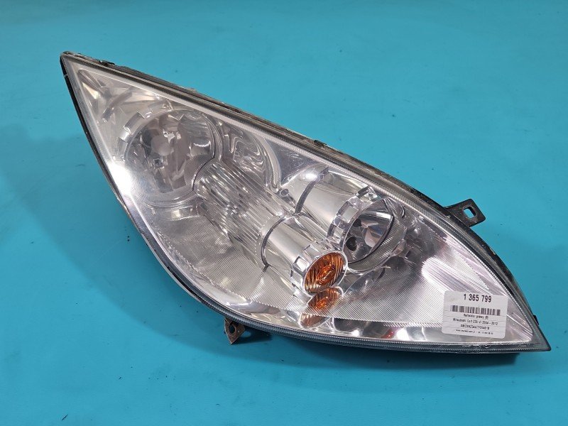 Reflektor prawy lampa przód Mitsubishi Colt Z30 VI 04-12 EUROPA