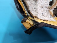 Deska rozdzielcza airbag pasażera kokpit Mercedes 124