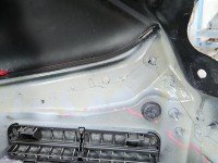 Błotnik tył prawy Mercedes W205 czarny 197 ćwiartka