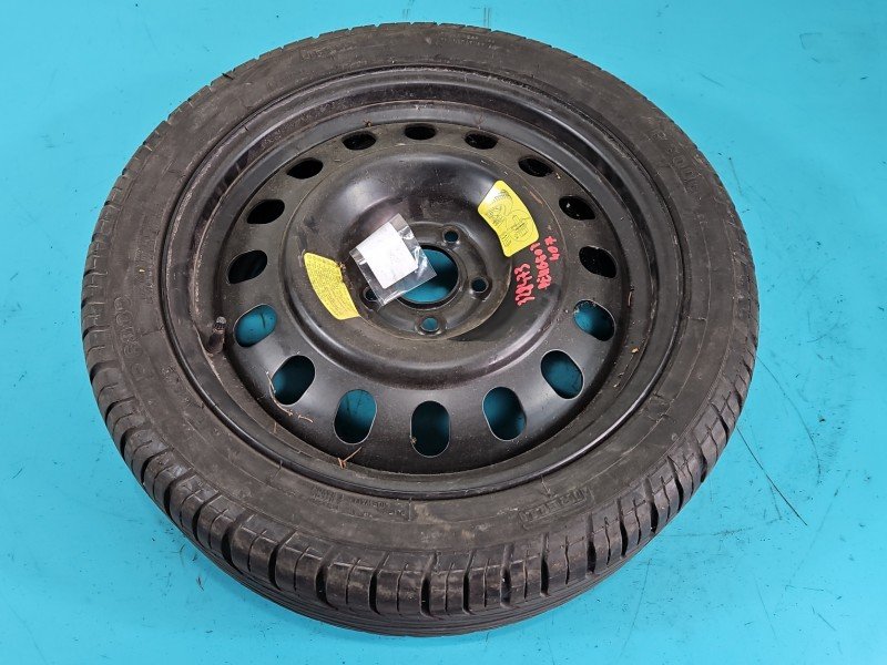 Koło zapasowe 17" dojazdowe dojazdówka Peugeot 407 Rozstaw śrub: 5x108, Pirelli, 225 mm, Profil opony: 45, ET48 5X108... Koło zapasowe 17" dojazdowe dojazdówka Peugeot 407 Rozstaw śrub: 5x108, Pirelli, 225 mm, Profil opony: 45, ET48 5X108...