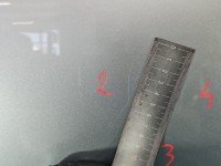 DRZWI PRZÓD PRAWE PASAŻERA Skoda Citigo 11-19 3d srebrny LA7W