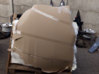 Drzwi tył prawe Ford Focus Mk2 HB 5d srebrny