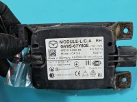 Sterownik moduł Producent części: Mazda, Europejska, ADAR ASYSTENT MARTWEGO POLA TYŁ PRAWY, GV9S-67Y80E Mazda 6 III GJ