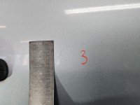 Drzwi tył prawe Ford Focus Mk2 HB 5d srebrny