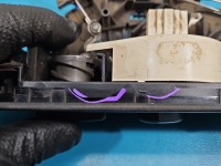 Konsola panel nawiewu Vw Golf III 1H0819045