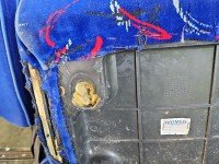 Fotel tył lewy III rząd tylny Vw Transporter T5 3 rząd