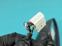 Lusterko lewe pin Toyota Yaris III HB 5d kolor bordowy 3N8 europa
