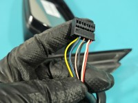 Lusterko lewe AUDI A4 B8 elektryczny, Europejska, Kod lakieru: LZ9Y, 6+2pin europa