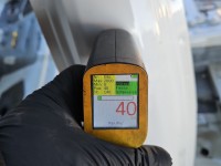 Próg prawy SŁUPEK ŚRODKOWY B Kia Stinger HB 5d SNOW WHITE PEARL