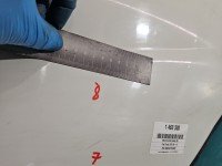 Błotnik przód prawy Fiat Grande Punto biały