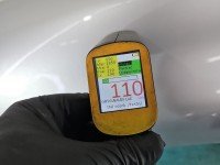 Błotnik przód lewy Peugeot 206 srebrny