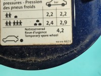 Klapka wlewu paliwa Vw Golf plus