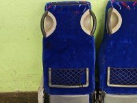 Fotel tył lewy II rząd tylny Vw Transporter T5 2 rząd